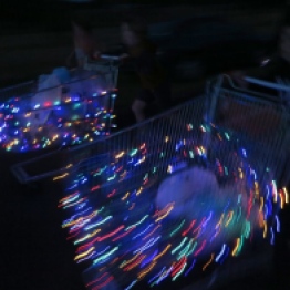 Shopping Trolley Swirl - photo by Jo Grant